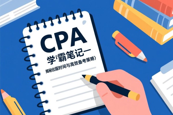 CPA学霸笔记—揭秘出版时间与高效备考策略