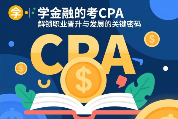 学金融的要考CPA，解锁职业晋升与发展的关键密码