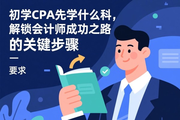 初学CPA先学什么科，解锁会计师成功之路的关键步骤