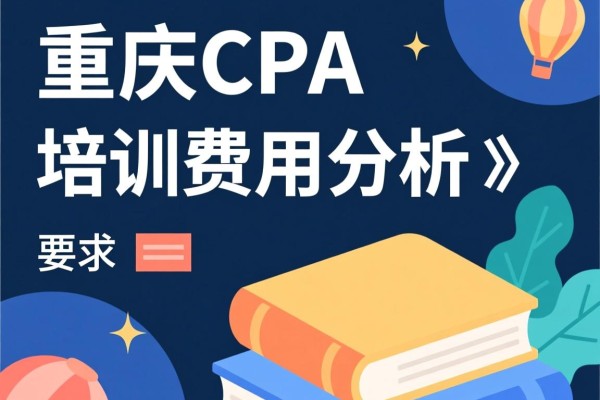 重庆CPA培训费用分析