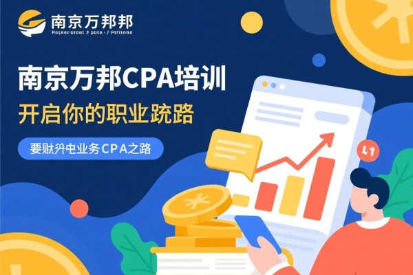 南京万邦CPA培训，开启你的财务职业生涯之路