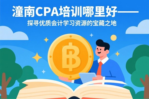 潼南CPA培训哪里好—探寻优质会计学习资源的宝藏之地