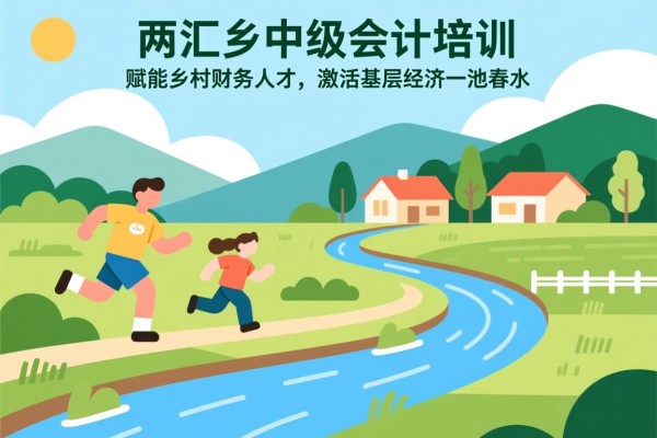 两汇乡中级会计培训，赋能乡村财务人才，激活基层经济一池春水