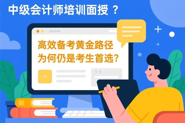 中级会计师培训面授，高效备考的黄金路径，为何仍是考生首选？