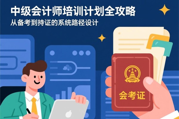 中级会计师培训计划全攻略，从备考到持证的系统路径设计