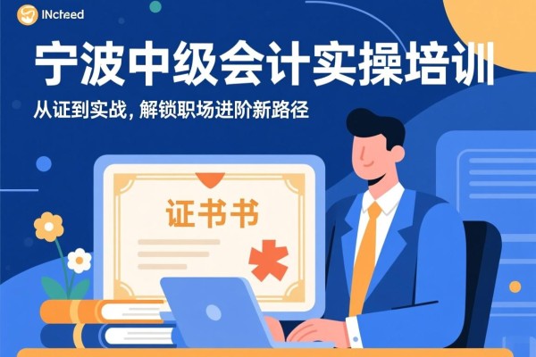 宁波中级会计实操培训，从证书到实战，解锁职场进阶新路径