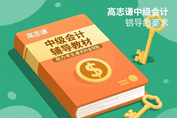 高志谦中级会计辅导教材，助力考生通关的金钥匙