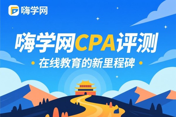 嗨学网CPA评测，在线教育的新里程碑