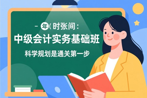 中级会计实务基础班时长，科学规划是通关第一步
