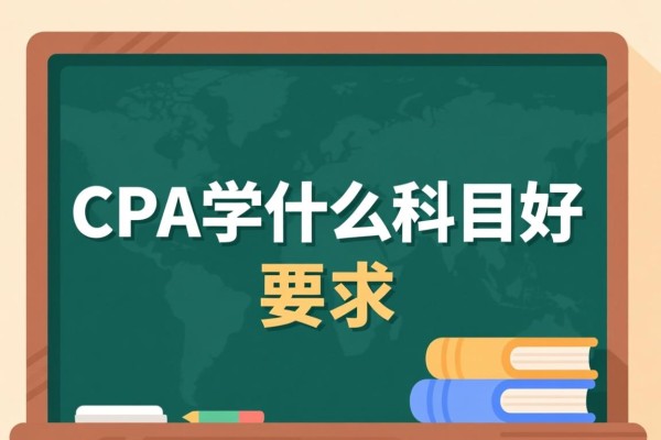 CPA学什么科目好