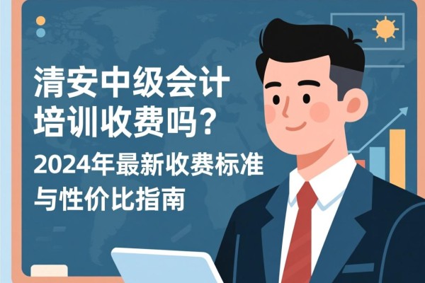 静安中级会计培训收费吗？2024年最新收费标准与性价比指南