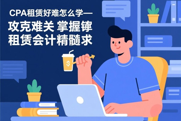 CPA租赁好难怎么学—攻克难关，掌握租赁会计精髓