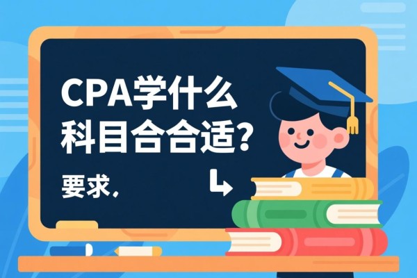 CPA学什么科目合适
