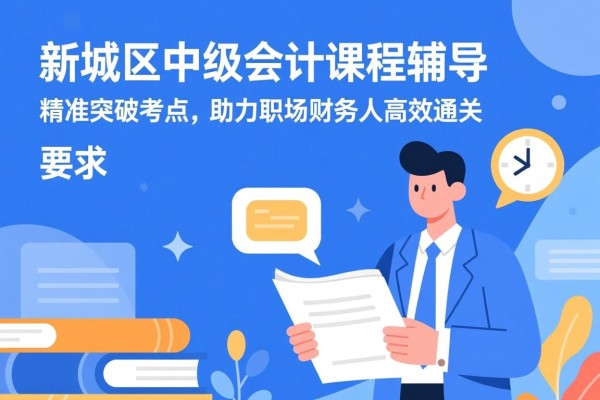 新城区中级会计课程辅导，精准突破考点，助力职场财务人高效通关