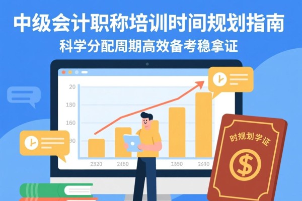 中级会计职称培训时间规划指南，科学分配周期，高效备考稳拿证