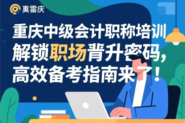 重庆中级会计职称培训，解锁职场晋升密码，高效备考指南来了！