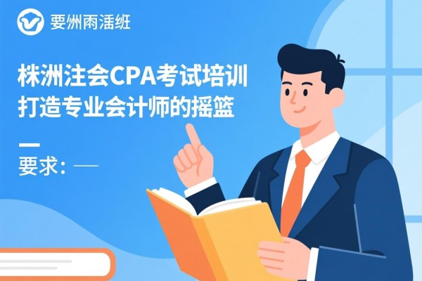 株洲注会CPA考试培训，打造专业会计师的摇篮