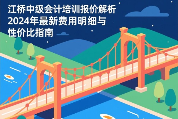 江桥中级会计培训报价解析，2024年最新费用明细与性价比指南