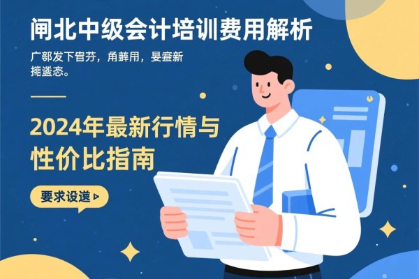 闸北中级会计培训费用解析，2024年最新行情与性价比指南