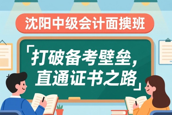 沈阳中级会计面授班，打破备考壁垒，直通证书之路