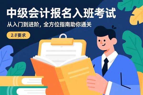 中级会计报名入班考试，从入门到进阶，全方位指南助你通关