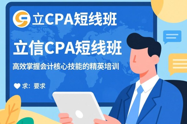 立信CPA短线班，高效掌握会计核心技能的精英培训
