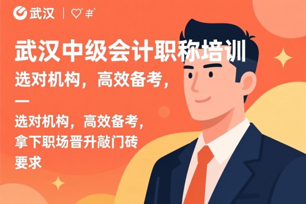 武汉中级会计职称培训，选对机构，高效备考，拿下职场晋升敲门砖