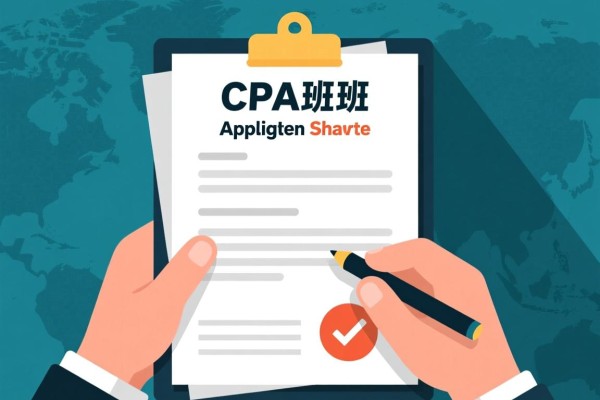 CPA班申请书
