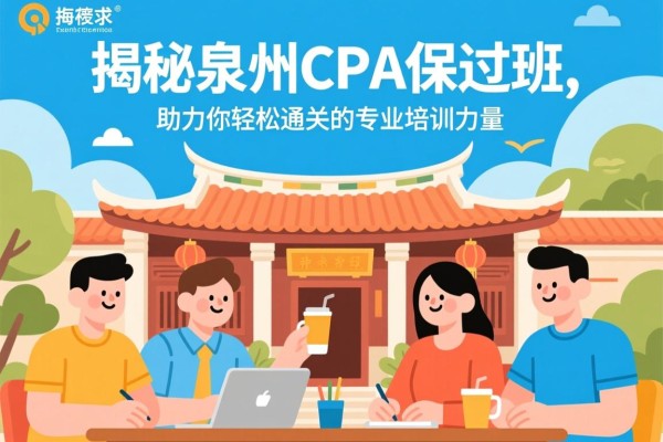 揭秘泉州CPA保过班，助力你轻松通关的专业培训力量