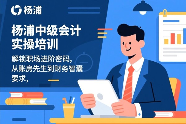 杨浦中级会计实操培训，解锁职场进阶密码，从账房先生到财务智囊