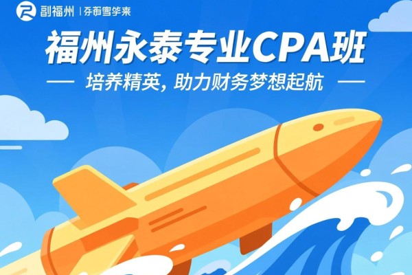 福州永泰专业CPA班，培养精英，助力财务梦想起航