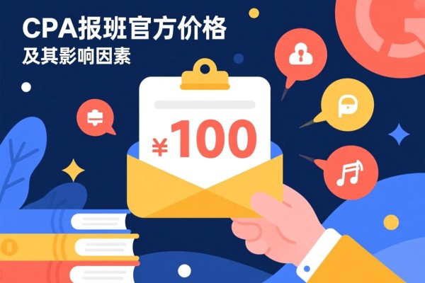 CPA报班官方价格及其影响因素