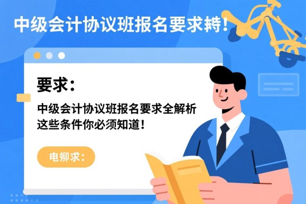 中级会计协议班报名要求全解析，这些条件你必须知道！
