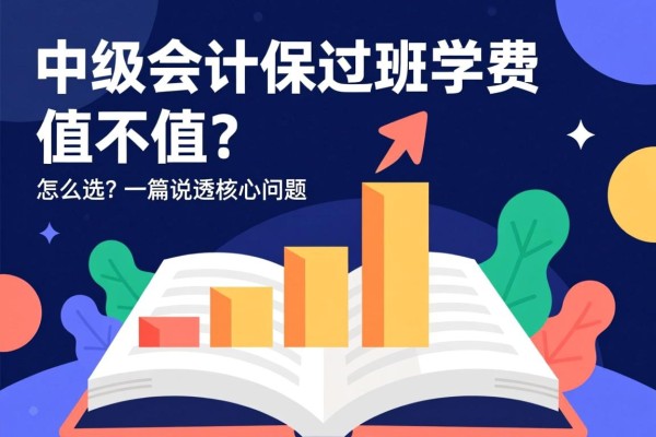 中级会计保过班学费，值不值？怎么选？一篇说透核心问题