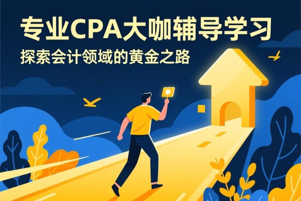 专业CPA大咖辅导学习，探索会计领域的黄金之路