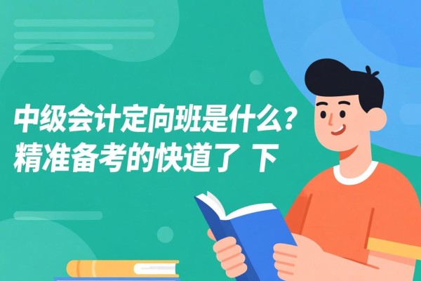 中级会计定向班是什么？精准备考的快车道了解一下
