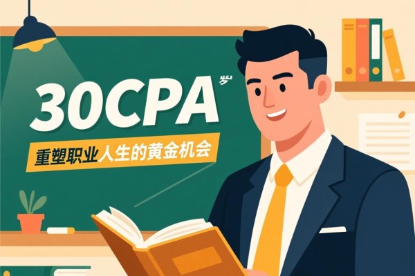 30岁学CPA，重塑职业人生的黄金机会