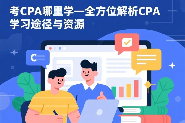 考CPA哪里学—全方位解析CPA学习途径与资源