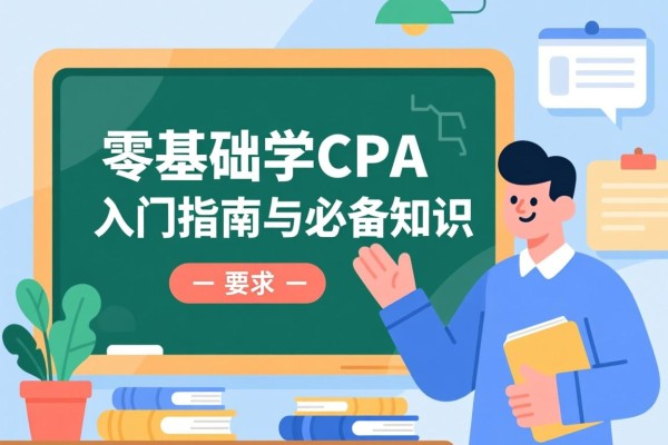 零基础学CPA，入门指南与必备知识