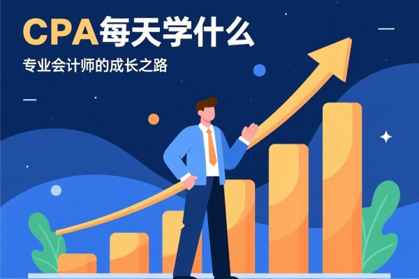 CPA每天学什么，专业会计师的成长之路