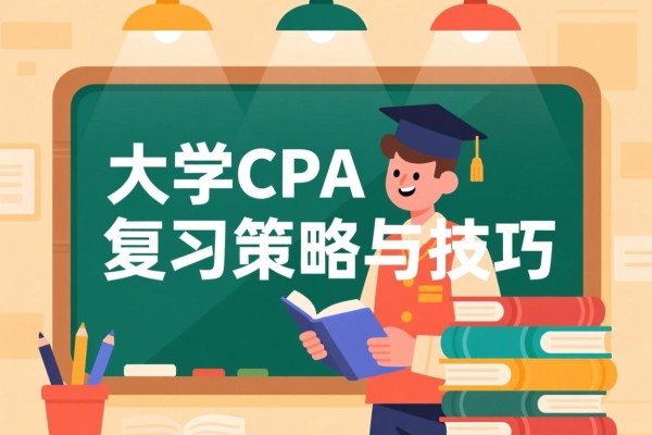 大专学CPA复习策略与技巧