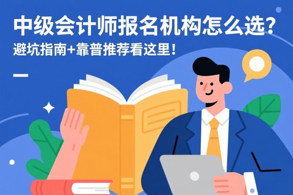 中级会计师报名机构怎么选？避坑指南+靠谱推荐看这里！