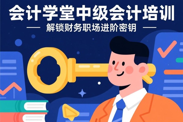 会计学堂中级会计培训，解锁财务职场进阶的密钥