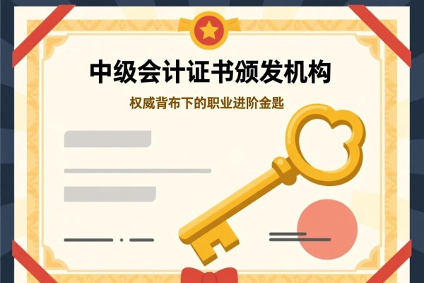 中级会计证书颁发机构，权威背书下的职业进阶金钥匙