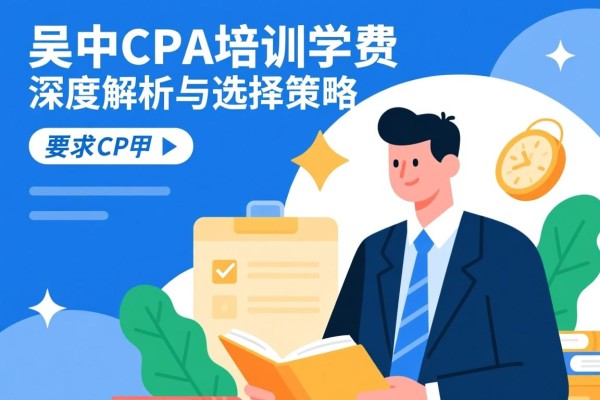吴中CPA培训学费，深度解析与选择策略