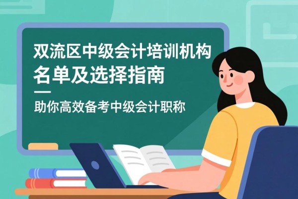 双流区中级会计培训机构名单及选择指南，助你高效备考中级会计职称