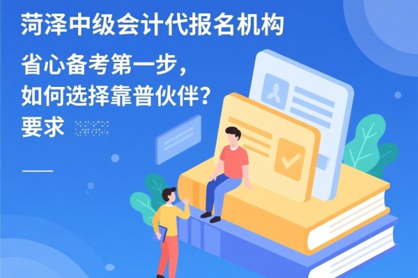 菏泽中级会计代报名机构，省心备考第一步，如何选择靠谱伙伴？