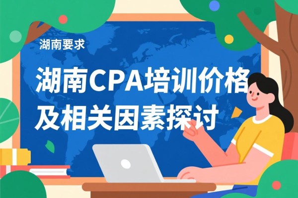湖南CPA培训价格及其相关因素探讨
