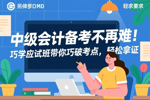 中级会计备考不再难！巧学应试班带你巧破考点，轻松拿证