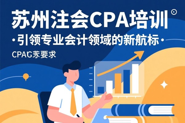 苏州注会CPA培训，引领专业会计领域的新航标